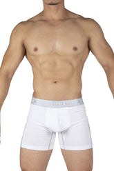 Boxer taille moyenne en bambou Private Structure PBUT4380 Couleur Blanc brillant
